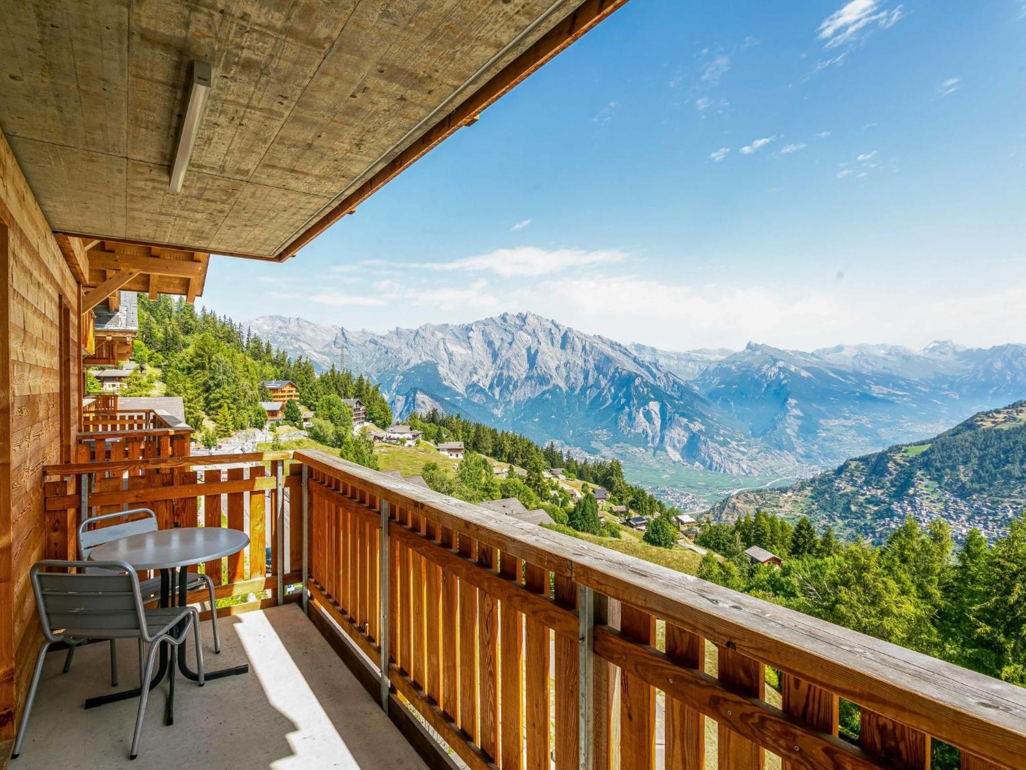 Apartment T-Resort La Tzoumaz 3P6 Vue Vallee By Interhome Exteriér fotografie