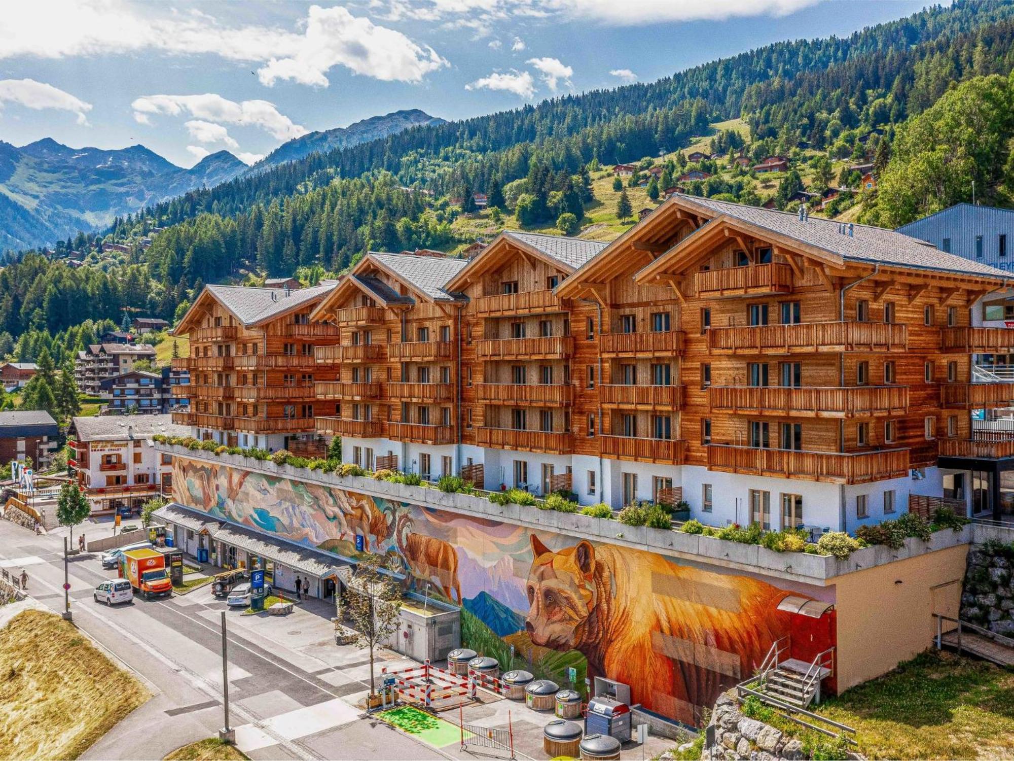 Apartment T-Resort La Tzoumaz 3P6 Vue Vallee By Interhome Exteriér fotografie