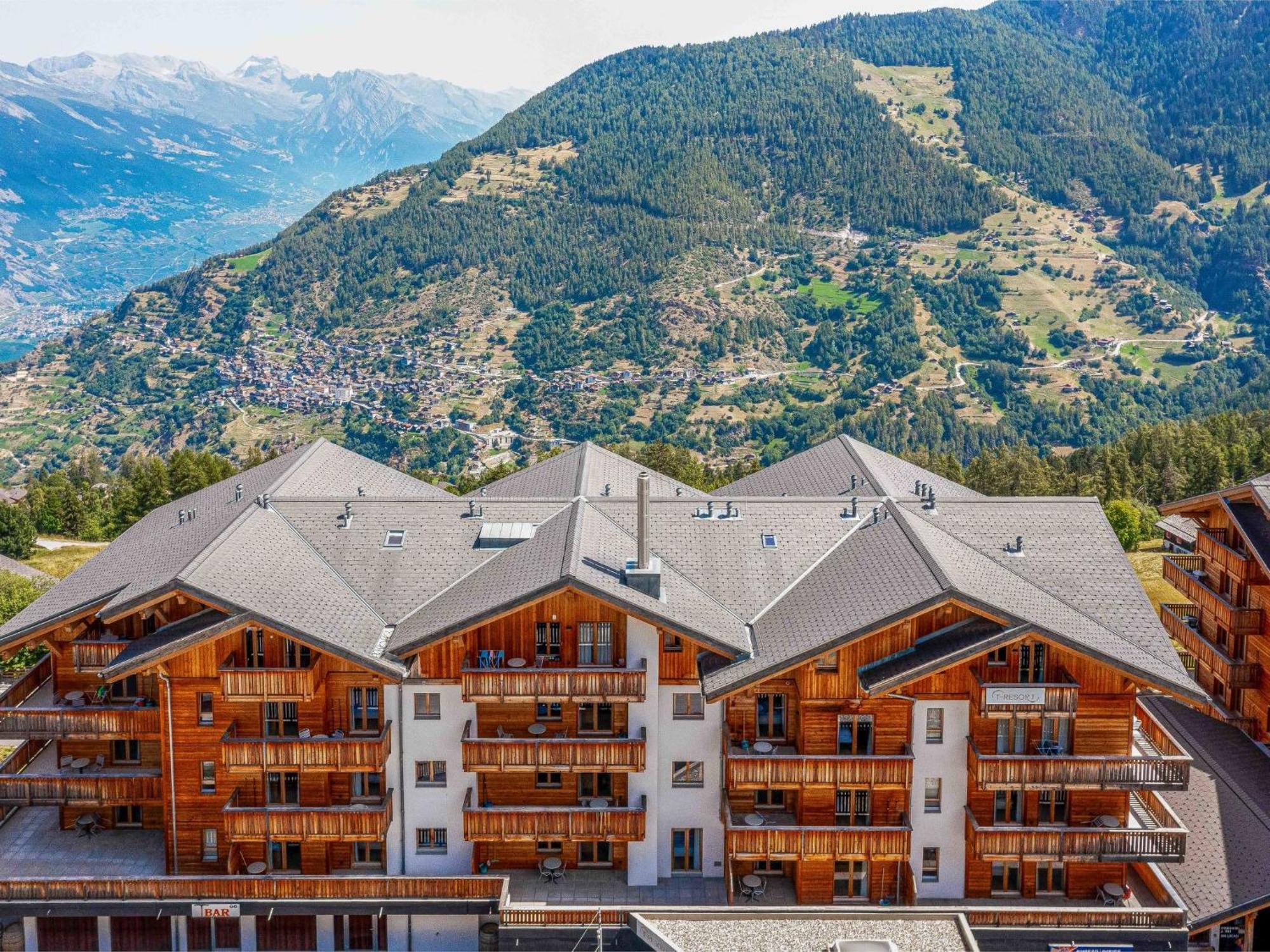 Apartment T-Resort La Tzoumaz 3P6 Vue Vallee By Interhome Exteriér fotografie